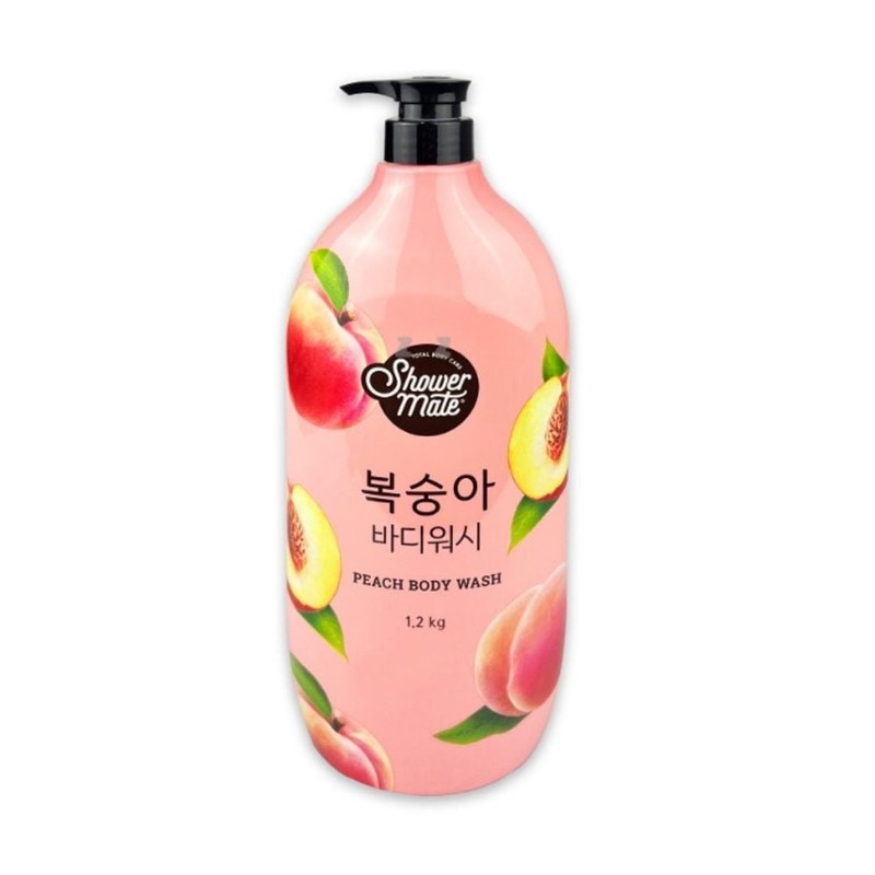 웰니스글로벌1 Bath Shower Mate Body Wash Body Cleanser Peach Scent