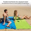 Fit-Flip Bath Poncho for Men and Women, Compact and Very