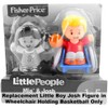 Replacement Figure for Little-People Mia & Josh Basketball Playset -