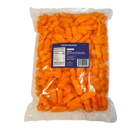 4.4 lb Bulk Bag of Firm Circus Peanuts (Approx. 236 Pieces) - Sweet and Firm Peanut-Shaped Candy - Perfect for Parties, Desserts, and Nostalgic Treats - Fun and Flavorful