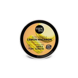Organic Shop Crema Corporal Anticelulítica De Limón, 100% Vegana Y Orgánica, Hidratante Y Nutritiva Diaria, Loción Natural Para Rostro, Manos Y Pies, 