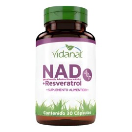 Nad Resveratrol Y Té Verde Vidanat 30 Caps Resveratrol                                                                                                