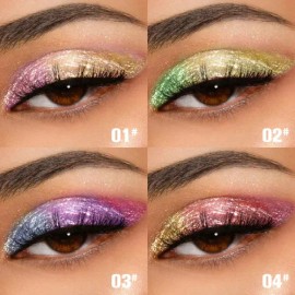 Phofay Kit Sombras Ojos Glitter Varios Color Maquillaje                                                                                               