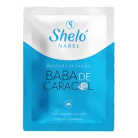 Mascarilla Facial Baba De Caracol Shelo Nabel 25grs 5 Piezas Tipo De Piel Seca