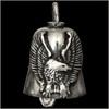 Eagle with Upturned Wings Gremlin Bell - Good Luck Charm