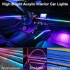 Interior Car LED Strip Lights, Acrylic LED Lights for Car