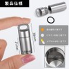 Pill Case, Portable, Stylish, Keychain, Waterproof, Capsule, Nitro Case, Titanium,