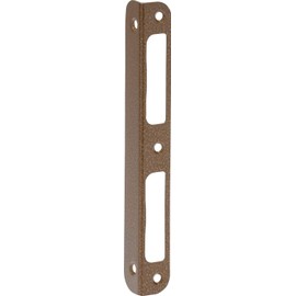 ABUS Angle Strike Plate WSB170 - for Room Doors and Apartment Doors - 170 mm x 20 mm x 20 mm - for DIN Left and Right Doors - Gold