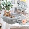JUNSPOW Cat Desk Bed - One-Click Folding,Sunken Design & Space-Saving