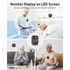 Caregiver Pager Wireless Call Button for Elderly, 500ft Range Medical