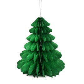 3D Paper Ornaments for Christmas Tree Centerpiece Table Decorations Ceiling Indoor Christmas Tree Hanging Ornaments Xmas Party Supplies Table Top Christmas Decor Festival Holiday Ornament for Tree