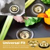 Mudder 3 Pcs Kitchen Sink Drain Strainer and Stopper Stainless