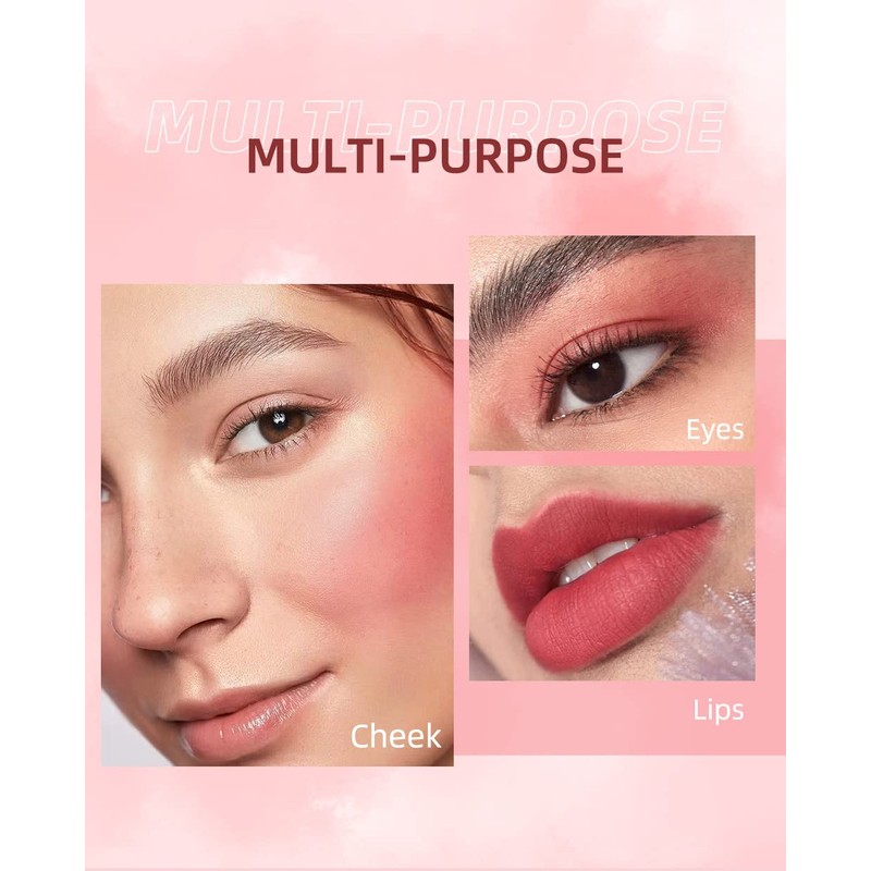 Liquid Blush, Beauty Blush Makeup for Long-Lasting, Natural-Looking, Skin Tint