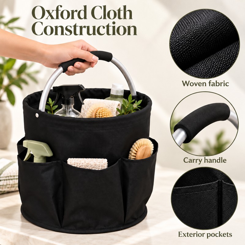 17L Large Capacity Collapsible Storage Bag with Handle Portable Organizer