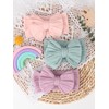AQOKKA Baby Bows Headbands Nylon Newborn Baby Headbands Toddler Infant