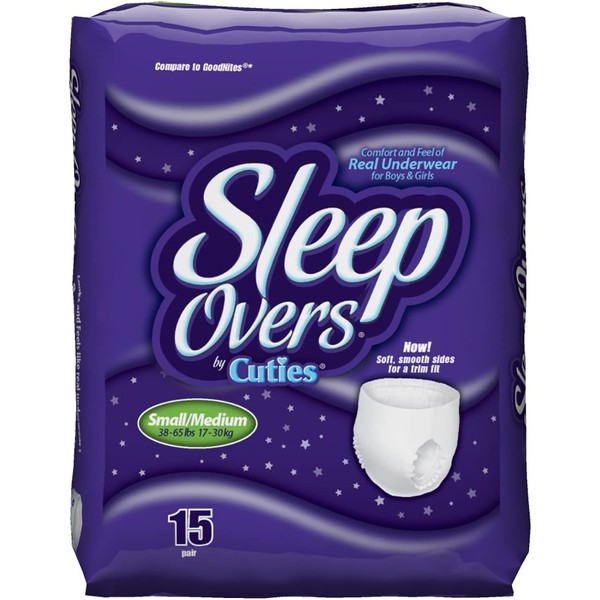 Prevail SLP05301 Sleepover Diaper - Youth S/M - 60/Case