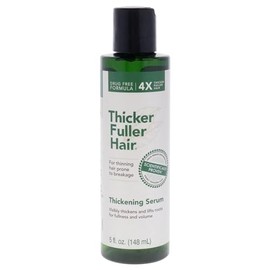 Suero Engrosador Thicker Fuller Hair - Tratamiento para Cabello Fino - Suero Voluminizador con Ingredientes Naturales - Combate la Rotura - 148 ml