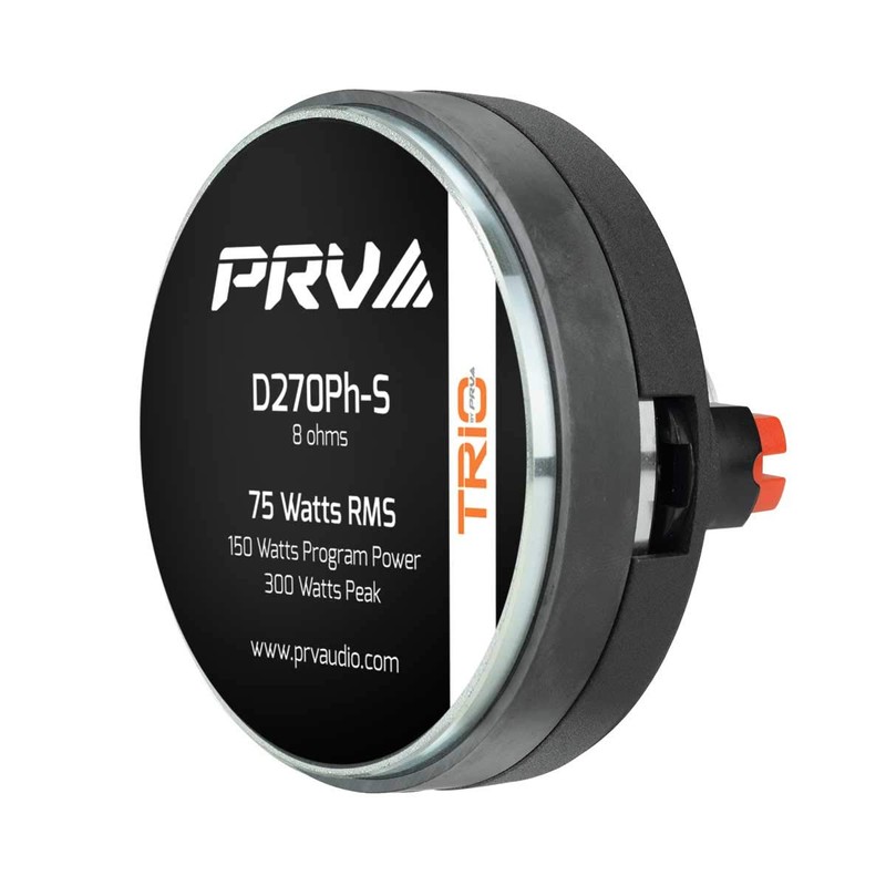 PRV AUDIO D270Ph Compression Driver 1" Exit Phenolic Driver for