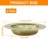 PHITUODA 2 Pcs Sink Strainer Stainless Steel Kitchen Sink Drain