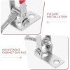 Unbranded 2Pcs Heavy Duty Steel Toggle Latch Catches Adjustable Lock