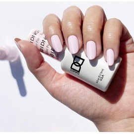 DND Gel Polish Set, Pink Collection, UV/LED Gel Polish and Air Dry Nail Lacquer, Matching Chip-Free Polish Duo, 601 Ballet Pink, 0.5 Fl Oz