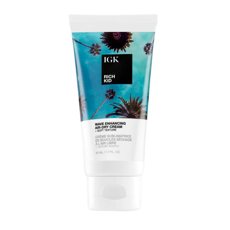 IGK RICH KID Coconut Oil Air-Dry Styler Travel, 1.7 fl.