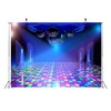 CORFOTO 6x4ft Disco Backdrop Neon Ballroom Night Club Background 70s