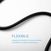 OFFO Shower Hose 2.5m,Stainless Steel Replacement High Pressure Extra Long