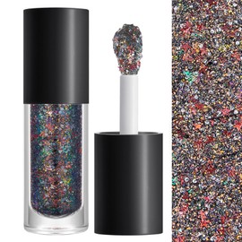 Festival Glitter Face Hair Body Glitter Gel, Mermaid Sequins Face Glitter Gel for Carnival Masquerade Glitter Make-Up