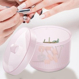Sterilizer for Nail Tools - Salon Manicure Cleaning Container | Fine Mesh Nail Tool Cleaning Box for Home, Salon, Pedicure, Manicure