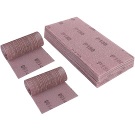 Sruhrak 115x230mm Net Sandpaper, 25 PCS Mesh Sanding Discs 180 Grit Hook and Loop Sanding Pads for Drywall Sander Efficient Dust Removal Random Orbital Sander Polishing