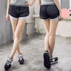 Women's Cool Fabric Cooling Rashguard Yoga Shorts Size/Light Pink L