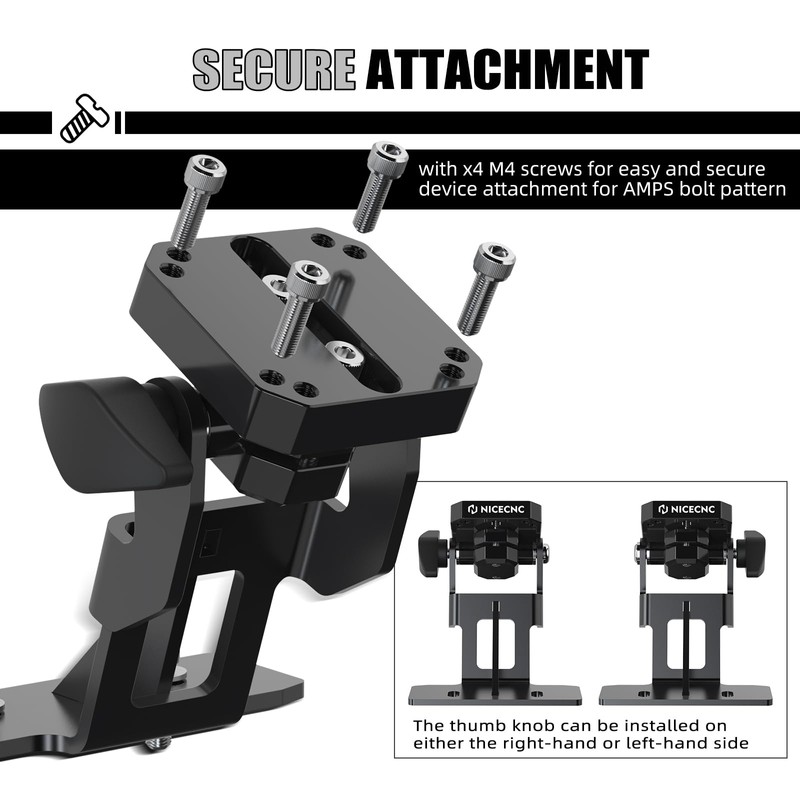 NICECNC GPS Cradle GPS Holder GPS Bracket Compatible with 890