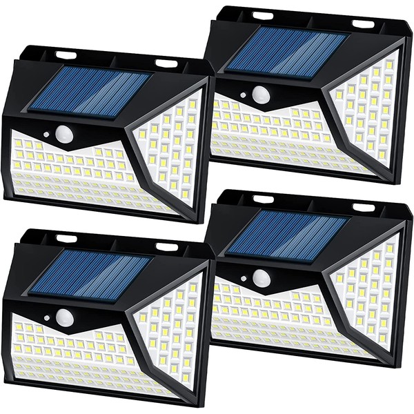 SunSign Luces Solares Exterior,IP65 Impermeable Luz Solar con Sensor de