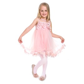 hi!mom Girls Plain Microfiber Opaque Tights 50 Den Kids Soft School Uniform Pantyhose Baby Pink 3/4 Years ZUZA