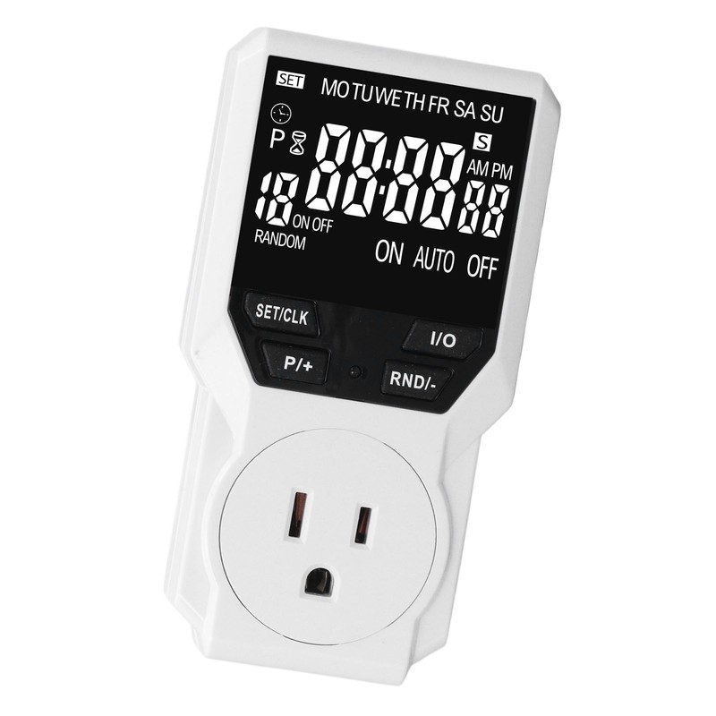 Outlet Timer Large VA Screen Multi Functional Countdown Short Cycle