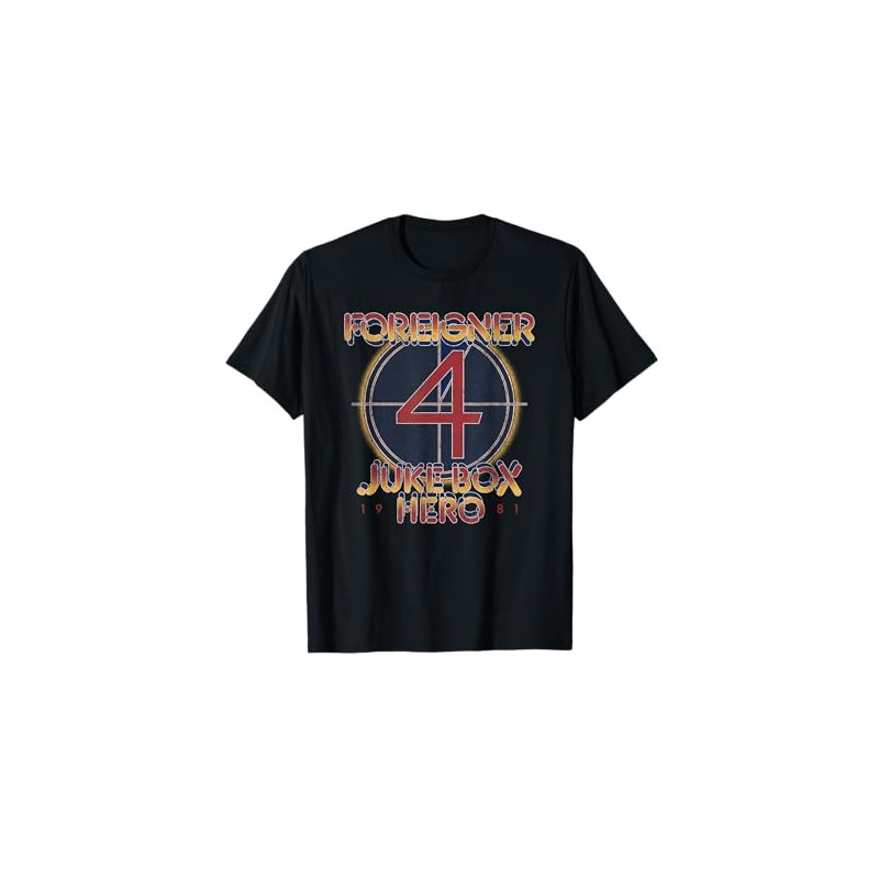 Foreigner Juke Box Hero T-Shirt
