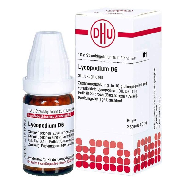 DHU Lycopodium D6 Spreading Balls 10g Globules