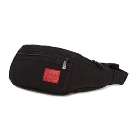 Manhattan Portage WAXED NYLON ALLEYCAT WAIST BAG, Black