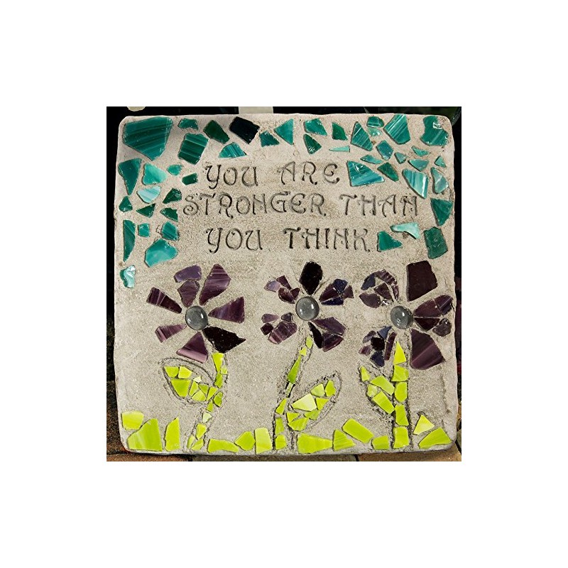 Milestones Decorative Inspiration Stepping Stone Kit for Flower Beds, Gardens,