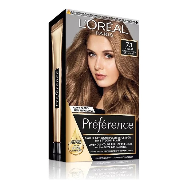 L'Oréal Tinte Preference Loréal Alto Brillotono 7.1