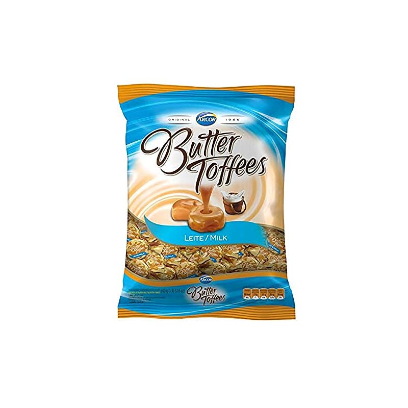 ARCOR Bala Butter Toffees Leite 825 grs. / Butter Toffes
