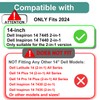KEANBOLL (3 Pack) Designed for Dell Inspiron 14 7440/7445 2-in-1