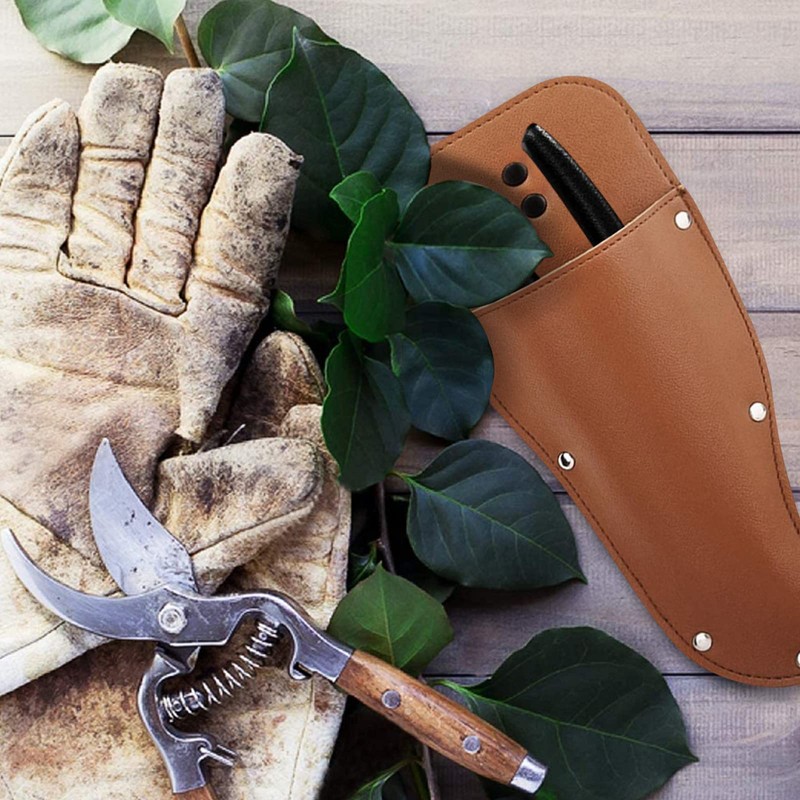 Leather Case for Secateurs, WideSmart Case for Secateurs, Garden Shears,