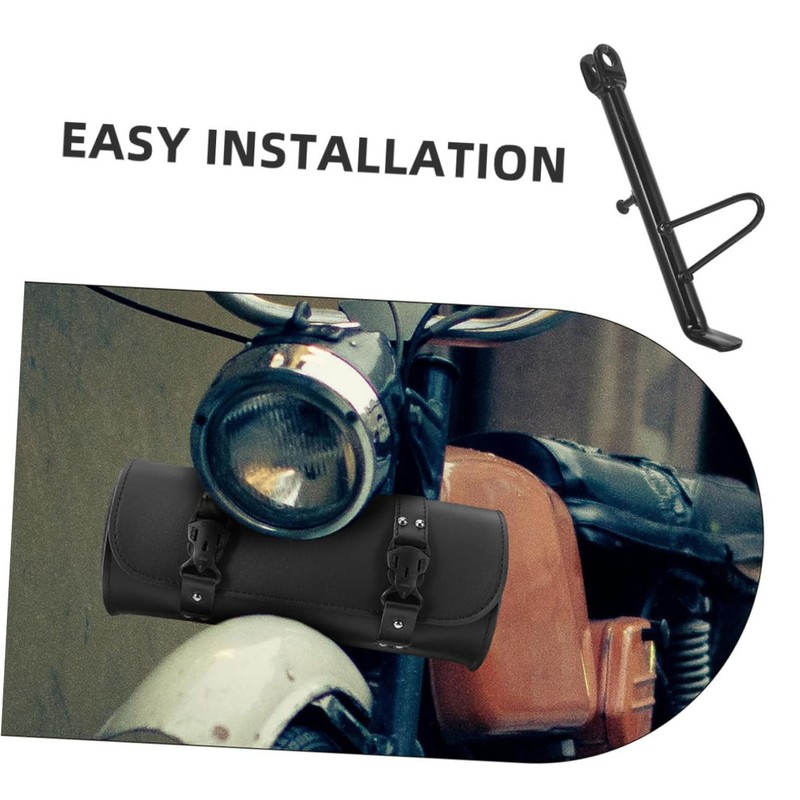 BUGUUYO Motorcycle Kickstand Pad Adjustable Foot Side Support Stand for