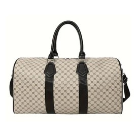 Stylish & Lightweight Geometric Carry-On - Durable Easy-Carry Travel Luggage for Women - Perfect for Weekend Getaways & Outdoor Adventures - Colour: Style 2 Brown