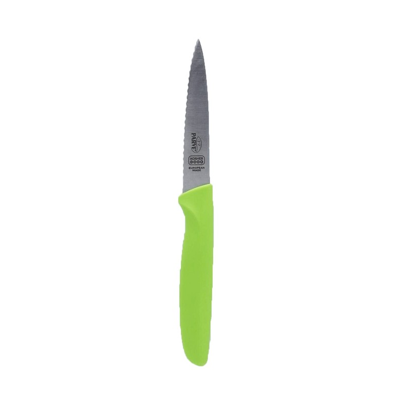 The Kosher Cook Parve Green Kitchen Knife - 4” Steak