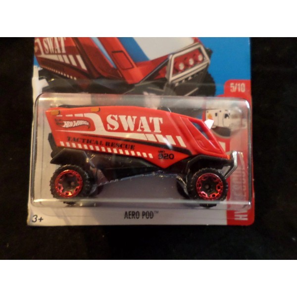 Aero Pod HW HOT WHEELS 2017 HW RESCUE #5/10 AERO