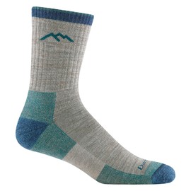 Darn Tough Men's Hiker Midweight Micro Crew Sock (Style 1466) - Rye, Medium