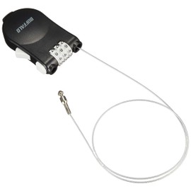 BUFFALO BSL10 Wire Retractable Dial Lock